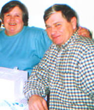 Jaroslav Sedlacek and his wife