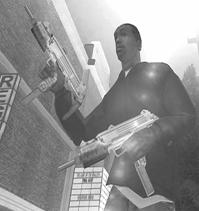 man with gun