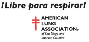 Lung Association logo en espanol