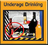 Underage Drinking PDF document to  reprint and share