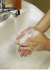 hand washing