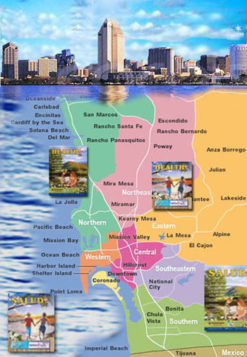 San Diego California Coverage Map